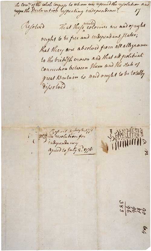 Another picture of Lee's Resolution