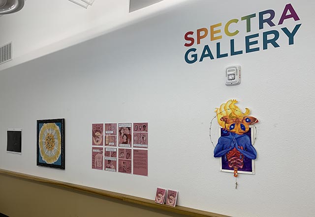 Spectra Gallery wall with honors Art
