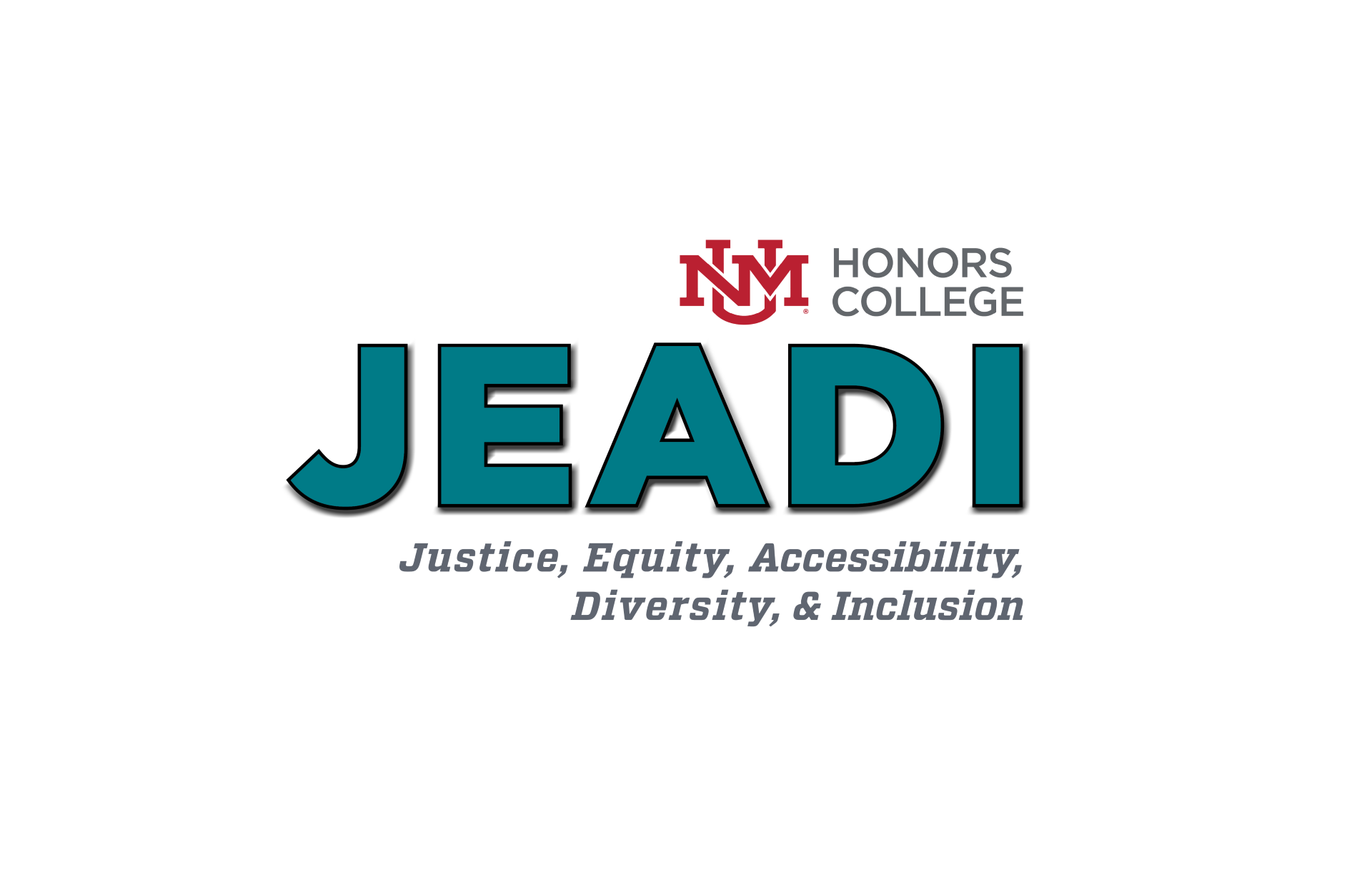 The Justice, Equity, Accessibility, Diversity, and Inclusion logo, abbreviated as JEADI.